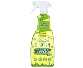 Disiclin White Vinegar & Lemon Multisurface & Glass Cleaner Spray 750ml - 1 Case - 12 Units 